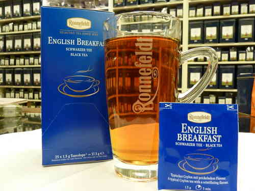 English Breakfast  Teavelopes  Ronnefeldt